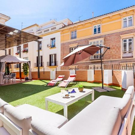 Gran Terraza Con Vistas A Calle Larios Málaga Exteriör bild
