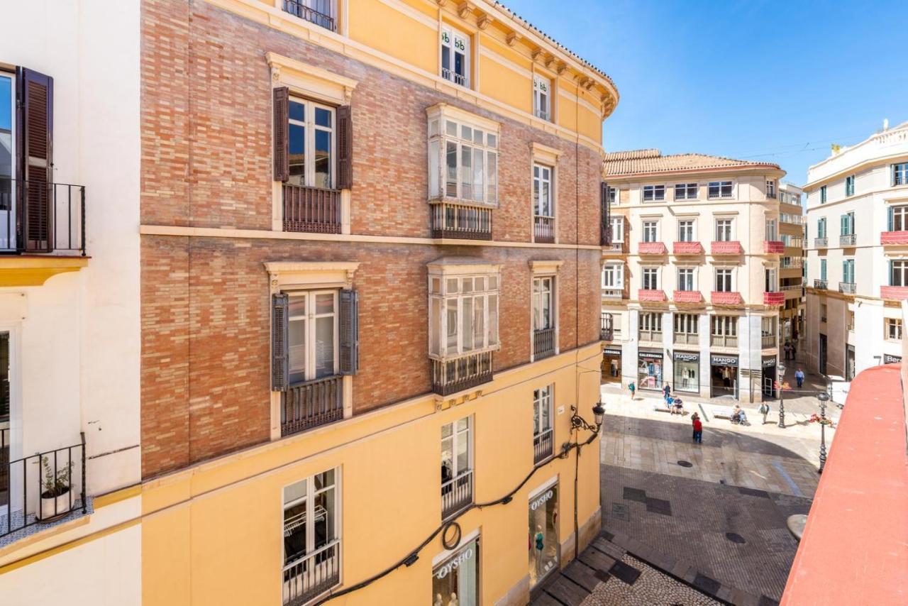 Gran Terraza Con Vistas A Calle Larios Málaga Exteriör bild